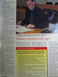 Alibi 2008 nr 4 -mm. Näin suojaat kotisi, Karkauspäivä Vantaan vankilassa, Uhri tapettiin taksimaksun takia?, Äiti surmasi kole lastaan, Orivedeltä löytyi