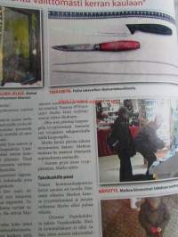 Alibi 2008 nr 4 -mm. Näin suojaat kotisi, Karkauspäivä Vantaan vankilassa, Uhri tapettiin taksimaksun takia?, Äiti surmasi kole lastaan, Orivedeltä löytyi