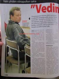 Alibi 2008 nr 5 -mm. HIV-tartuttaja Aki Hakkarainen, "Vedin kurkun auki" viinapullon tähden, Seppo Lehto vankeus uhkaa Karjala-aktivistia, Suomalaismies murhattiin