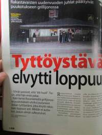 Alibi 2008 nr 5 -mm. HIV-tartuttaja Aki Hakkarainen, "Vedin kurkun auki" viinapullon tähden, Seppo Lehto vankeus uhkaa Karjala-aktivistia, Suomalaismies murhattiin