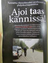Alibi 2008 nr 5 -mm. HIV-tartuttaja Aki Hakkarainen, "Vedin kurkun auki" viinapullon tähden, Seppo Lehto vankeus uhkaa Karjala-aktivistia, Suomalaismies murhattiin