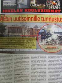 Alibi 2008 nr 5 -mm. HIV-tartuttaja Aki Hakkarainen, "Vedin kurkun auki" viinapullon tähden, Seppo Lehto vankeus uhkaa Karjala-aktivistia, Suomalaismies murhattiin