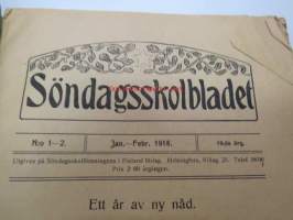 Söndagskolbladet 1918