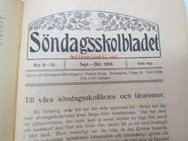 Söndagskolbladet 1918