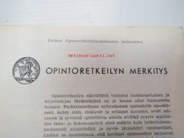 Koulumatkailutoimisto - Opintoretket 1965 -esite