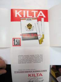 Aikamiehen arvoinen tupakkauutinen - Uusi Kilta filtersavuke -kampanjaesite kauppiaille