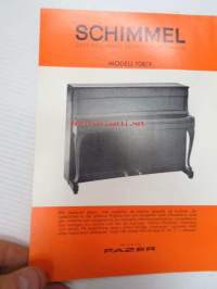 Schimmel 108/9 piano -myyntiesite