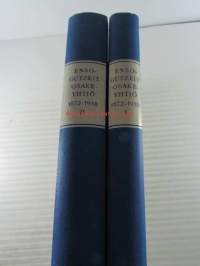 Enso-Gutzeit Osakeyhtiö 1872-1958 I-II -historiikki suomeksi / company history in finnish