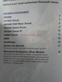 Kawasaki Cruiser Accessories 2004 - myyntiesite