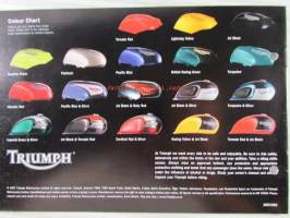 Triumph motorcycles  - Moottoripyörämallisto myyntiesite