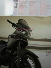 Cagiva 2002  - Moottoripyörämallisto myyntiesite