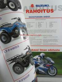 Suzuki luettelo 1998 - Moottoripyörämallisto myyntiesite