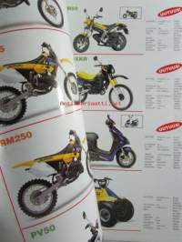 Suzuki luettelo 1998 - Moottoripyörämallisto myyntiesite