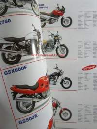 Suzuki luettelo 1998 - Moottoripyörämallisto myyntiesite