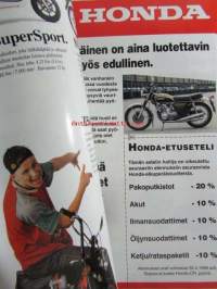 Honda 1998 - Moottoripyörämallisto myyntiesite
