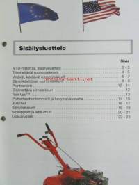 MTD tuoteluettelo - myyntiesite