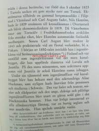 Huset Hackman 1790-1879 andra delen, En wiburgensisk patriciersläkts öden - Kauppahuone Hackman vain osa 2, ruotsinkielinen