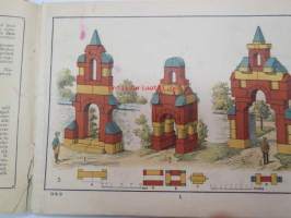 Richter´s Bauvorlagen Nr. 3 - Zweite Stufe für das Bauen mit Grosskaliber-Steinen / Richter´s Designs for Architectural Models No. 3 - Second stage for building