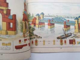 Richter´s Bauvorlagen Nr. 3 - Zweite Stufe für das Bauen mit Grosskaliber-Steinen / Richter´s Designs for Architectural Models No. 3 - Second stage for building