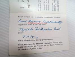 Luottokortti nr 30706 Oy Vendito Ab - Lauri Norovuo