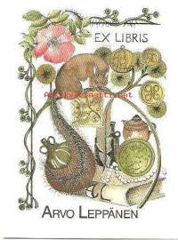 Leppänen Arvo  - Ex Libris