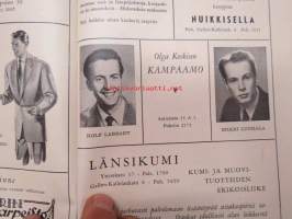 Porin Teatteri - Ohjelma 1955-1956 Yrjö Soini - Vanha Taulu