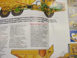 Caterpillar 27 tonnin runko-ohjattu dumpperi -myyntiesite