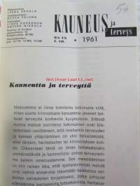 Kauneus ja terveys 1961 nr 5b - Terveys on kauneutta