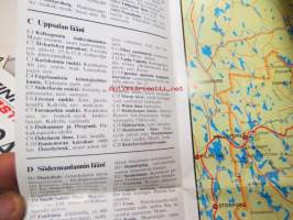 Keski-Ruotsi -retkeilykartta