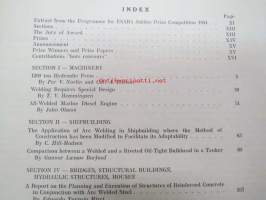 Tillämpad bågsvetsning - Application of Arc Welding -ESAB:in 40-vuotisjuhlien yhteydessä totetuttaman (uusien hitsausideoiden) kansainvälisen kilpailun