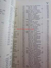 Turun kunnalisverotuksessa v. 1958 verotettujen luettelo y.m. - Förtecning över de vid kommunaltaxeringen i Åbo år 1958 beskattade m.m.