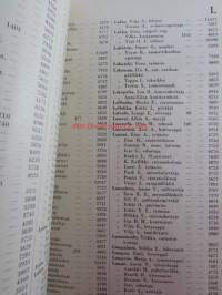 Turun kunnalisverotuksessa v. 1958 verotettujen luettelo y.m. - Förtecning över de vid kommunaltaxeringen i Åbo år 1958 beskattade m.m.
