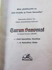 Turun kaupungin kunnallisverokalenteri 1960 - Åbo stads kommunala Skatte kalender 1960