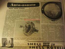 Maaseudun Koneviesti 1956 / 17 sis mm.Yksi ruiskutuspumppuyksikkö monisylinteriseen dieselmoottoriin.Kuivururakenteiden vertailua.Pienteollisuuteen soveltuvista