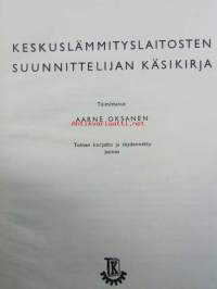 Keskuslämmityslaitosten suunnittelijan käsikirja