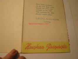 taittokortti ,HAUSKAA PÄÄSIÄISTÄ SOITTAJAPOIKA