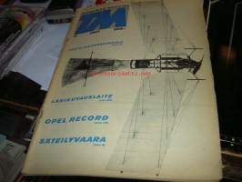 Tekniikan maailma 11/1961 lähikuvauslaite, Opel Record, säteilyvaara, 3-kanavainen stereo, merestä juomavettä