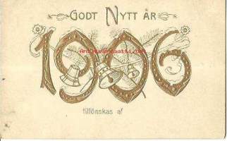 Uudenvuodenkortti, vuosilukukortti 1906