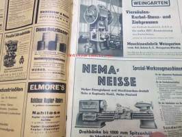W-E-Z Deutsche Ausland-Ausgabe 1937 nr 8 - Amtliches Export-Organ der Grossen Leipziger Technischen Messe und Baumesse -Leipzigin Messujen vientiorganisaation