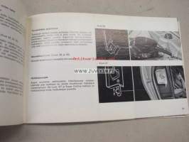 Ford Cortina 1969 -käyttöohjekirja