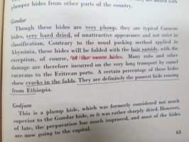 Exotic hides (not including La Plata hides) -eksoottiset nahkavuodat, esittelee erilaisia nahkavuotia maailman eri puolilta, englanninkielinen