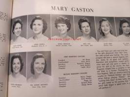Bob Jones University 1961 Vintage &quot;Petimus credimus&quot; -amerikkalaisen, voimakkaasti uskonnollissävytteisen, yliopiston vuosikirja - chi kappa delta sophomores