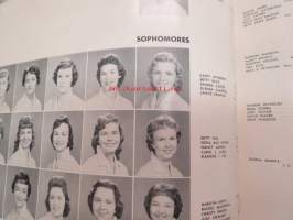 Bob Jones University 1961 Vintage &quot;Petimus credimus&quot; -amerikkalaisen, voimakkaasti uskonnollissävytteisen, yliopiston vuosikirja - chi kappa delta sophomores