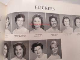 Bob Jones University 1961 Vintage &quot;Petimus credimus&quot; -amerikkalaisen, voimakkaasti uskonnollissävytteisen, yliopiston vuosikirja - chi kappa delta sophomores