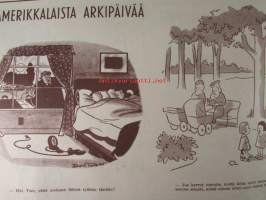 Viikkosanomat 1949 nr 3, sis. mm. seur. artikkelit / kuvat / mainokset; Nuori haukansilmä, Jää virtaa, Kamera on kiertänyt, Jacouelinen muotokuva, Kuurous ei