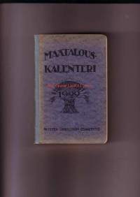 Maatalouskalenteri 1929