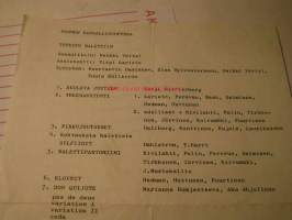 tutustu balettiin  ohjelma suunnitellut heikki värsti ym.