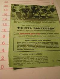 ruista ranteessa pyynikin kesäteatteri