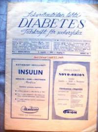 Diabetes  1953 nr 1 - sokeritautisten lehti