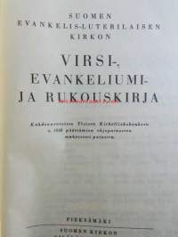 Suomen Evankelis-Luterilaisen kirkon Virsievankeliuni- ja rukouskirja - Kahdennentoista Yleisen kirkolliskokouksen v. 1938 päättämien ohjepainosten mukaisesti